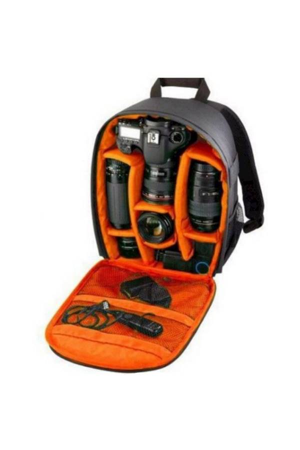 Waterproof Backpack For DSLR Camera Black  - Image 1