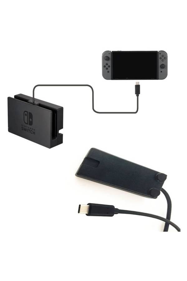 Charging Extension Cable Tv Dock Video Data Transfer Cable For Nintend Switch Multicolour  - Image 4