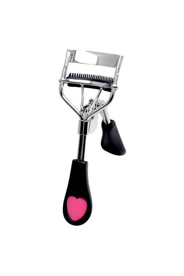 Generic Eyelash Curler With Comb Heart Tweezers 