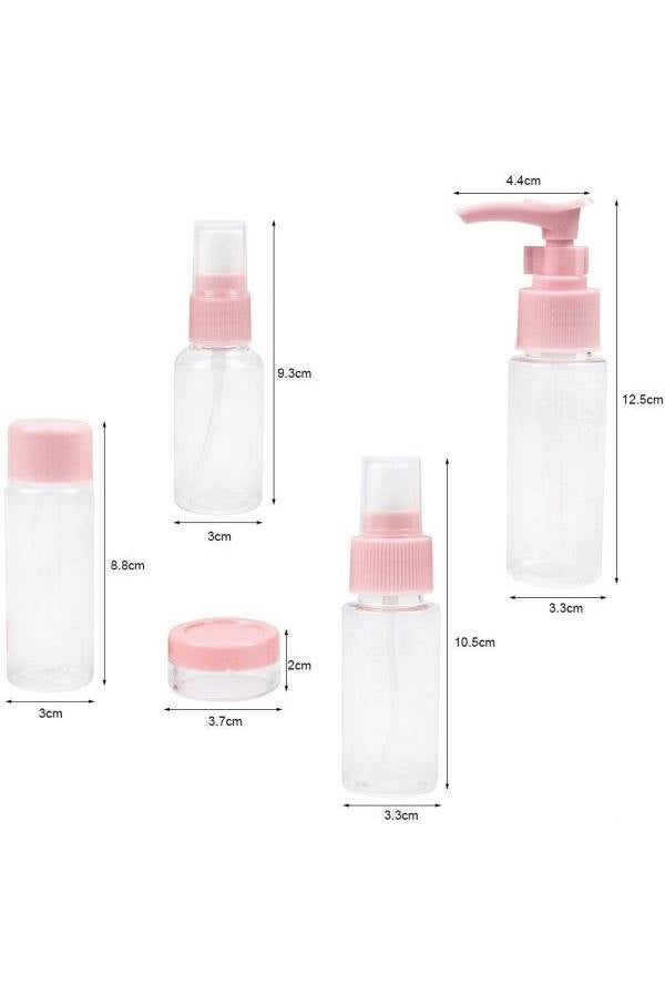 Generic - Travel Bottle Set Toiletries Liquid Containers for Cosmetic Make-up Refillable Bottles - Image 1