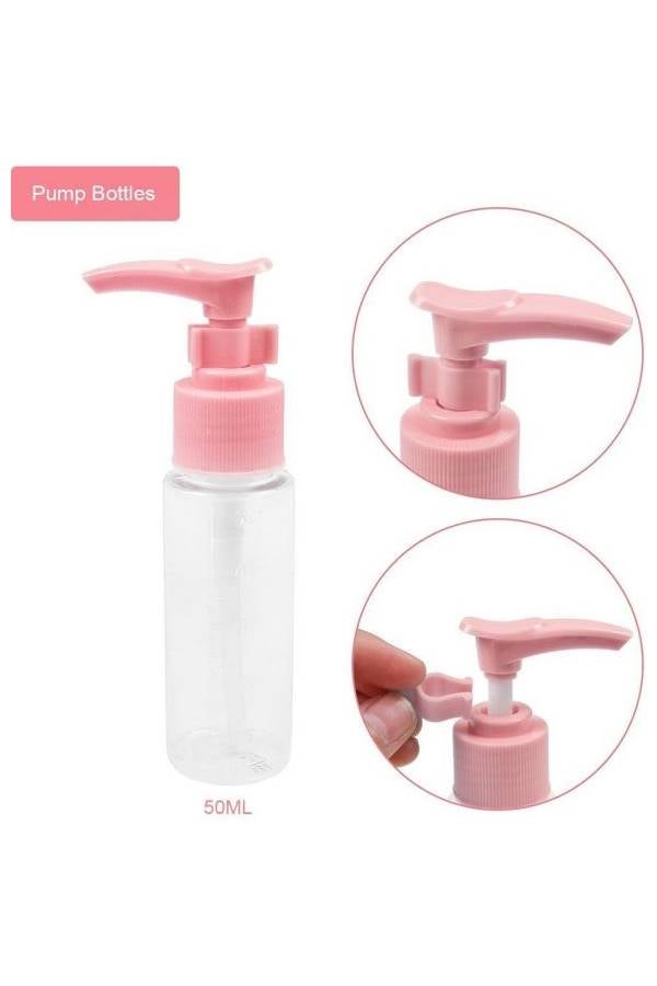 Generic - Travel Bottle Set Toiletries Liquid Containers for Cosmetic Make-up Refillable Bottles - Image 1