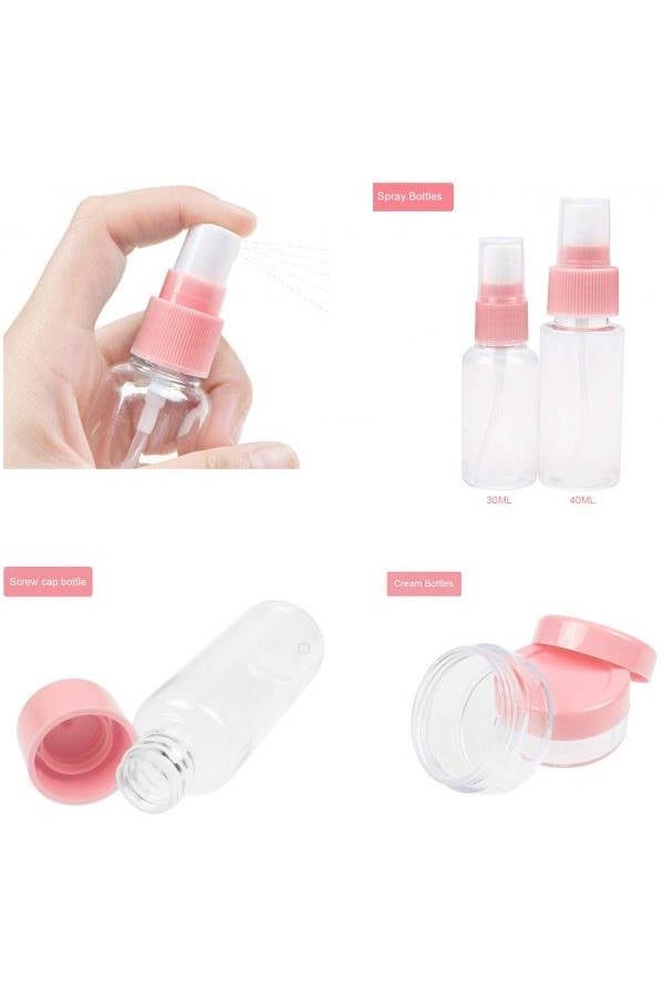 Generic - Travel Bottle Set Toiletries Liquid Containers for Cosmetic Make-up Refillable Bottles - Image 1