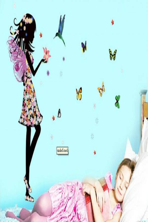 Generic - Butterflies Decorative Wall Stickers Multicolour 50 X 70cm - Image 1