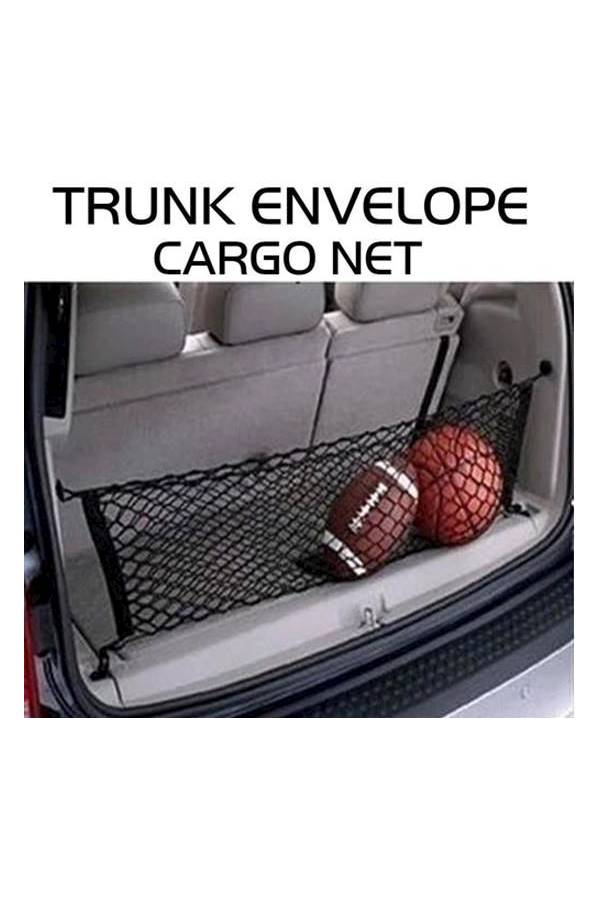 Generic - Envelope Trunk Cargo Net Stretchable, Universal Adjustable Elastic Mesh Net with Hooks, Storage Organizer for Car, SUV, Truck - Image 1