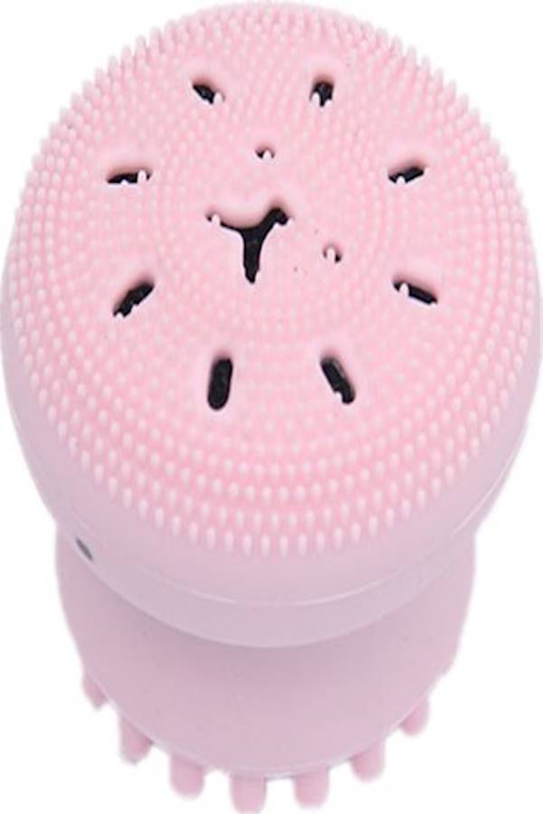 Exfoliating Jellyfish Silicone Brush Pink - Image 2