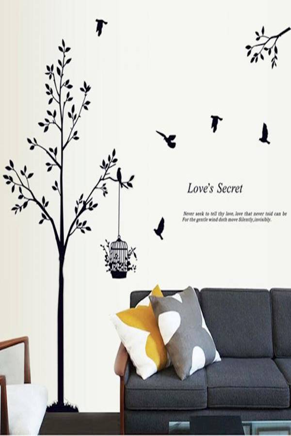 Bedroom Home Decor Wall Sticker Multicolour - v1555511612/N23985740A_2