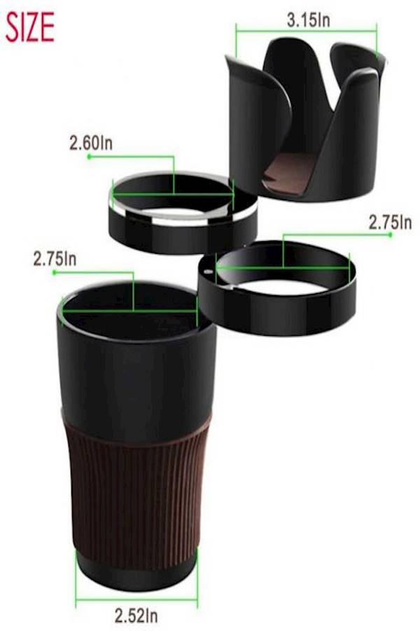 Generic Multifunction Car Cup Holder  - Image 5