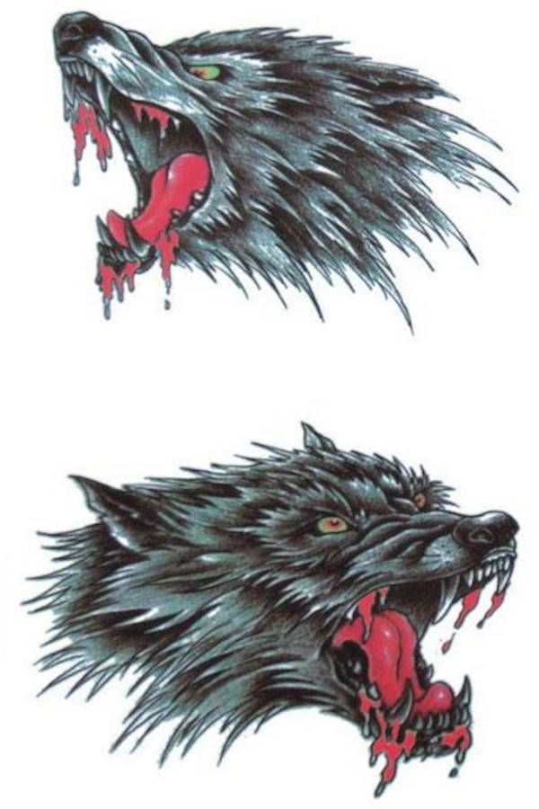 ملصق تاتو مؤقت مقاوم للماء