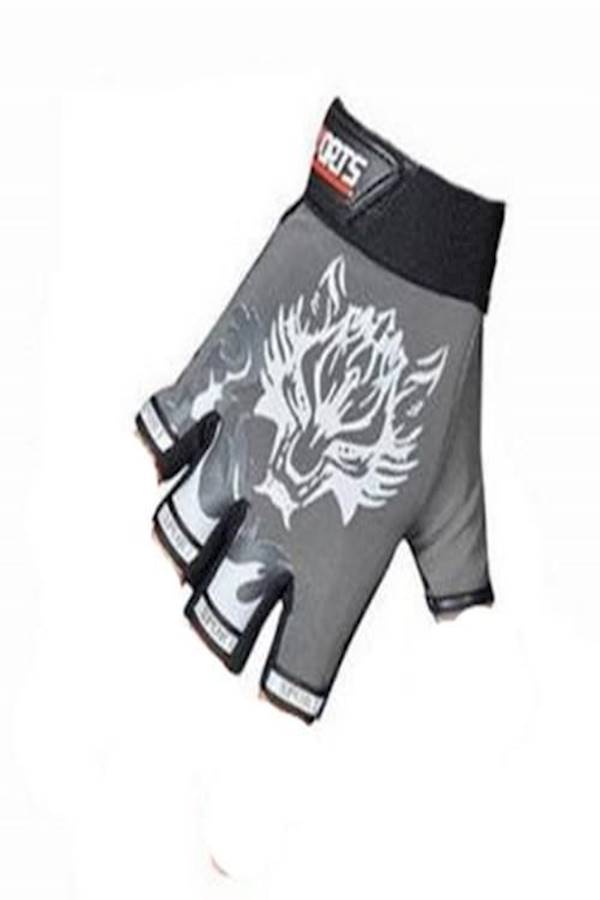 Generic Semi Finger Spring Summer Sports Road Mountain Bike Riding Gloves  - Image 1