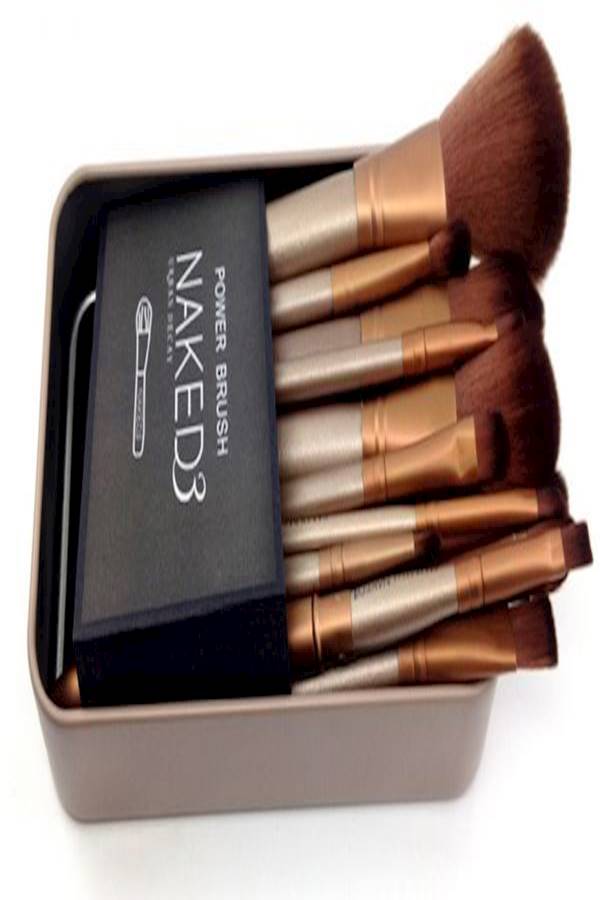 12 قطعة طقم فراشي مستحضرات تجميل - Image 1