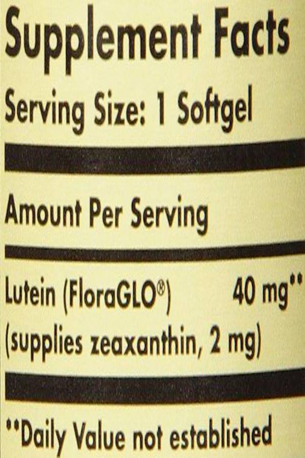 Solgar Lutein Eye Health 40 mg - Image 5