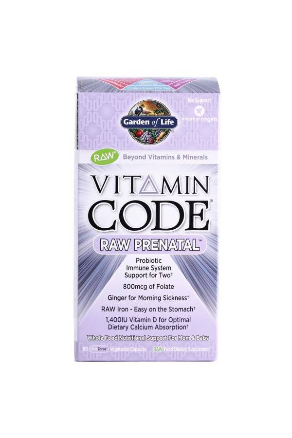 Garden of Life Vitamin Code Prenatal - 90 Capsules - Image 1