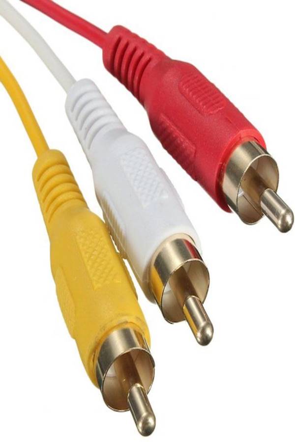 Generic - HDMI Male To 3 RCA Video Audio Converter Cable Black/Red/Yellow - Image 1