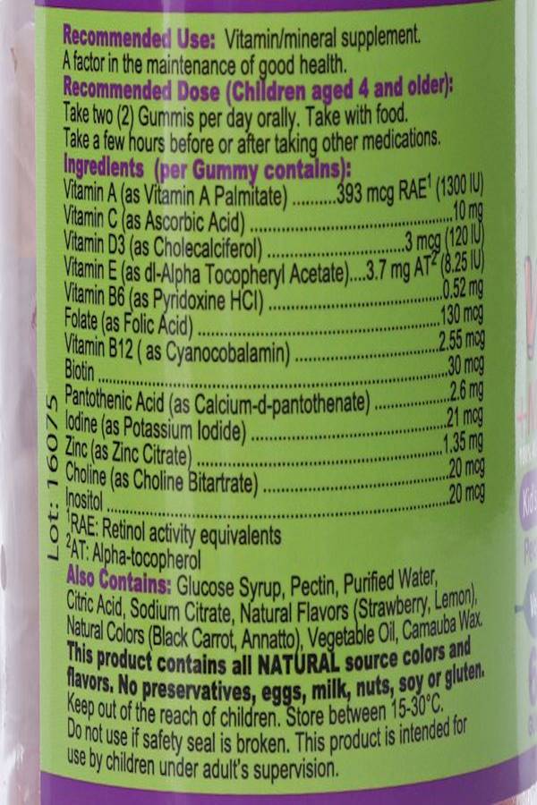 Purever - Multi Vitamins Plus Minerals 60 Gummies - Image 1