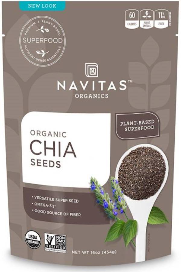 Organic Raw Chia Seeds Pouch - v1555512602/N23978289A_1