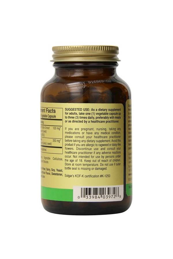 Solgar Milk Thistle-100 Capsules - Image 3