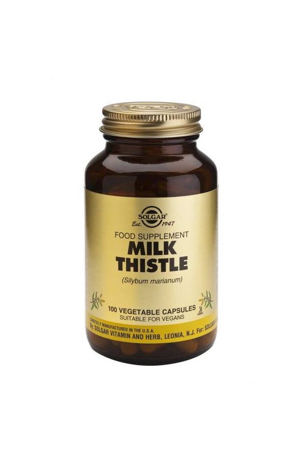 Solgar Milk Thistle-100 Capsules - Image 1