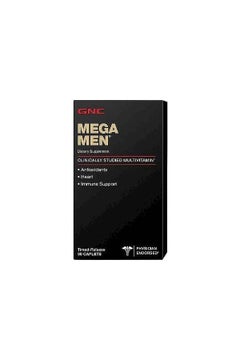 GNC Mega Men Multivitamins - 90 Capsules 