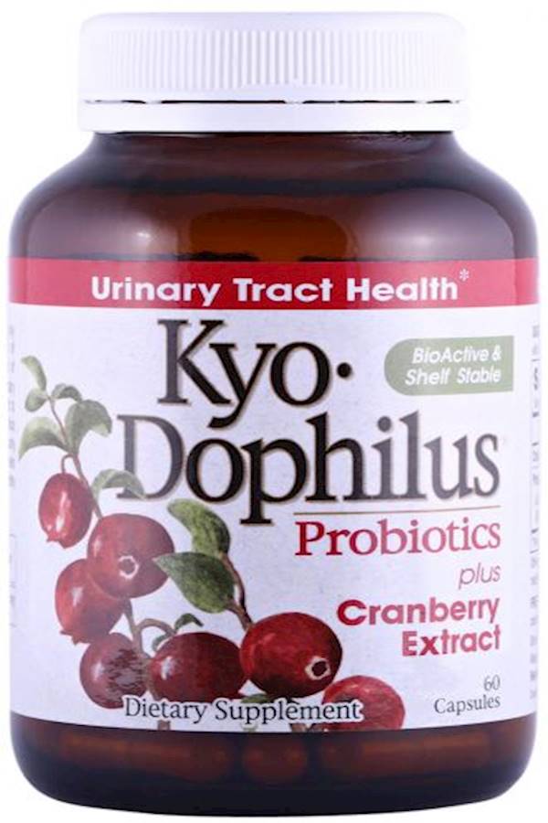 kyolic Dophilus Probiotics Plus Cranberry Extract 60 Capsules - Image 2