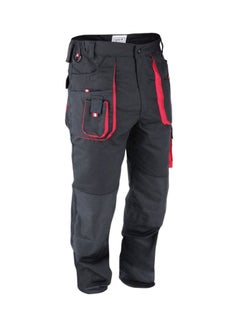 Yato Work Trousers YT-8028 Black/Red XL 