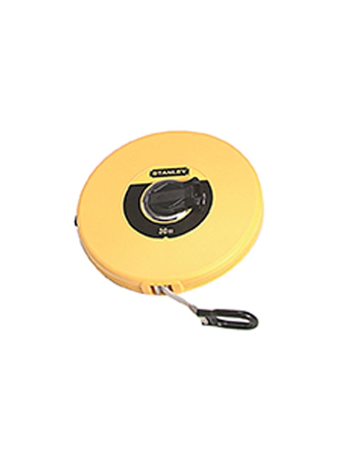 Stanley Closed Measuring Tape Yellow/White 30meter 