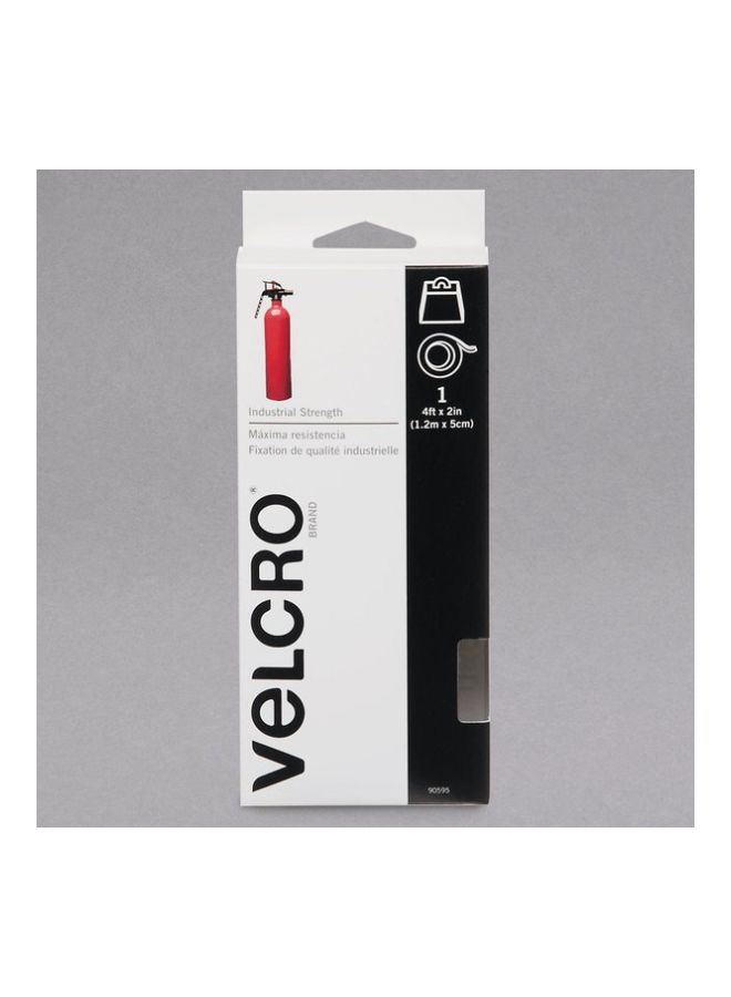 Velcro Industrial Strength Adhesive Fastner White 2x48inch