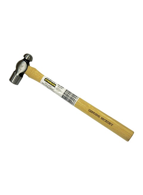 Ball Pen Hammer With Wooden Handle Brown/Silver 40x30x20cm