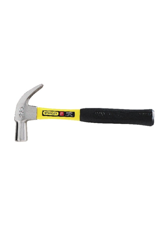 Stanley Claw Hammer With Fiberglass Handle Black/Yellow/Silver 