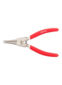 Yato External Straight Nose Circlip Pliers Red/Silver 13inch 