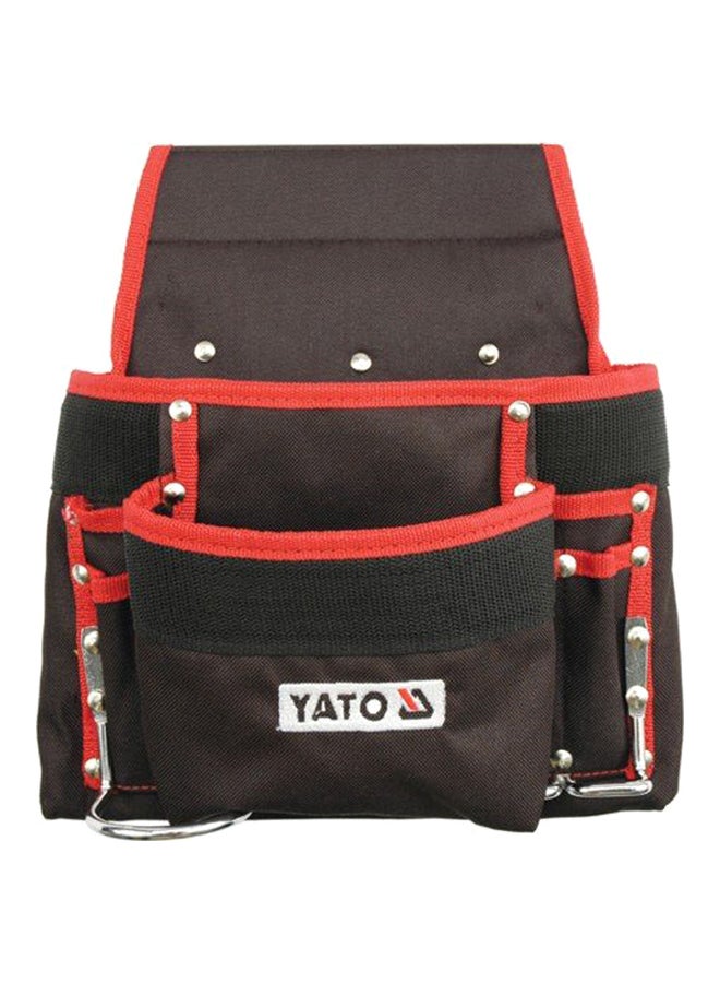 Yato 8-Pocket Tool Bag Black/red 24inch 