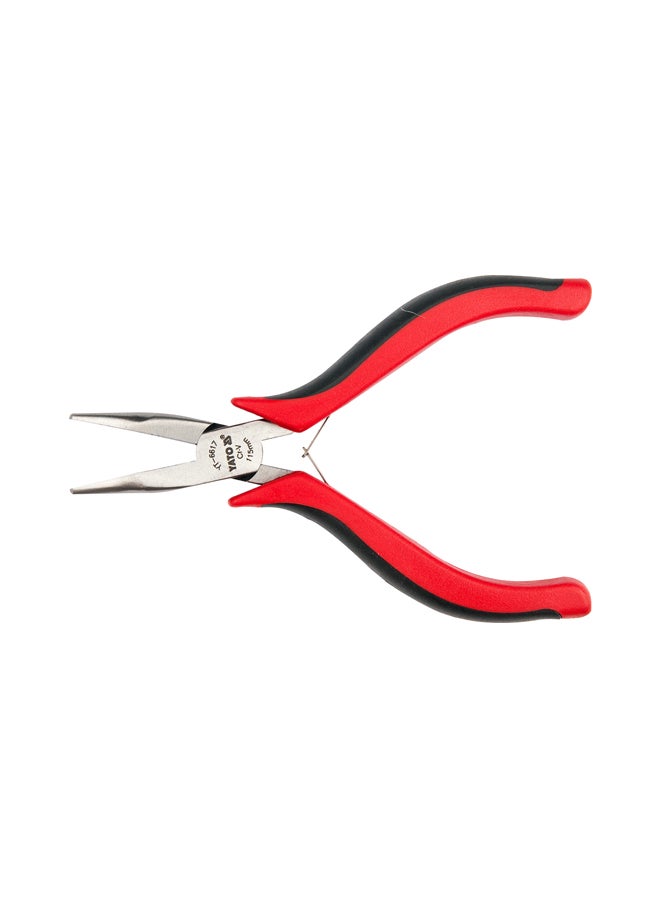 Yato Long Nose Mini Pliers Silver/Red 4.5inch