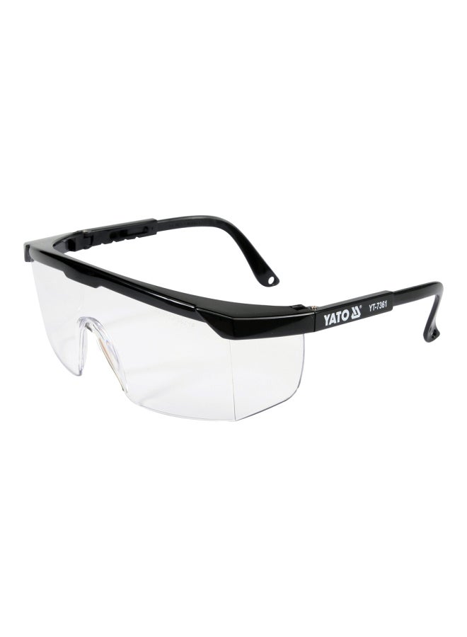 Yato Safety Glasses Clear/Black - Image 2