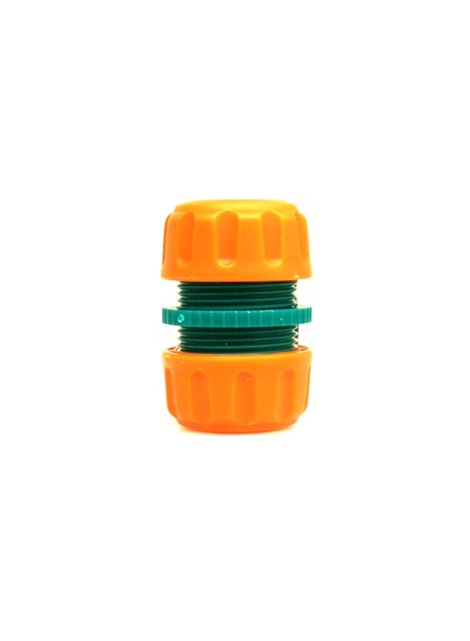أداة لتثبيت خرطوم الحديقة برتقالي/أخضر 0.5بوصة