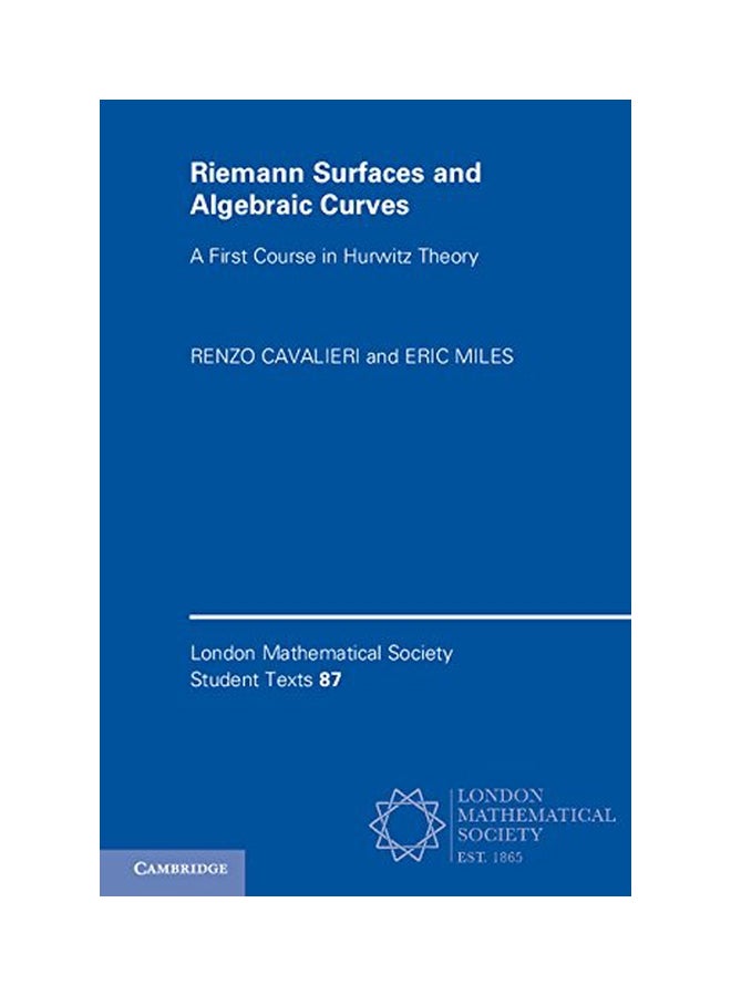 Riemann Surfaces And Algebraic Curves paperback english - 30 Sep 2016 