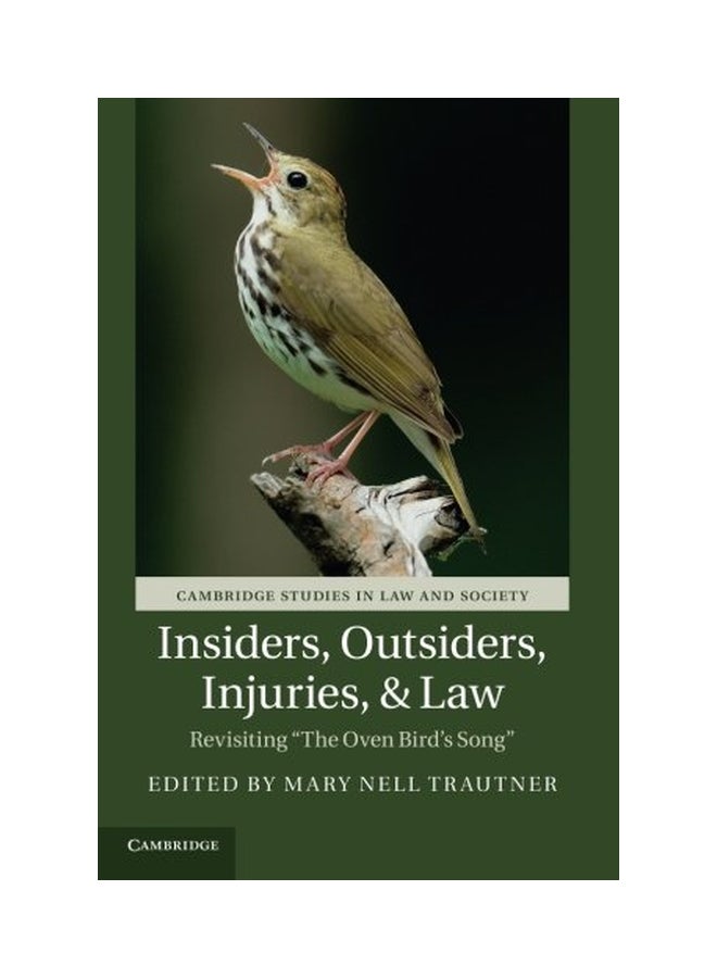 Insiders, Outsiders, Injuries, And Law Paperback English by Mary Nell Trautner - 22 Mar 2019