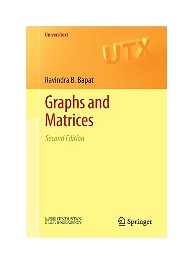 Graphs And Matrices paperback english - 02 Oct 2014
