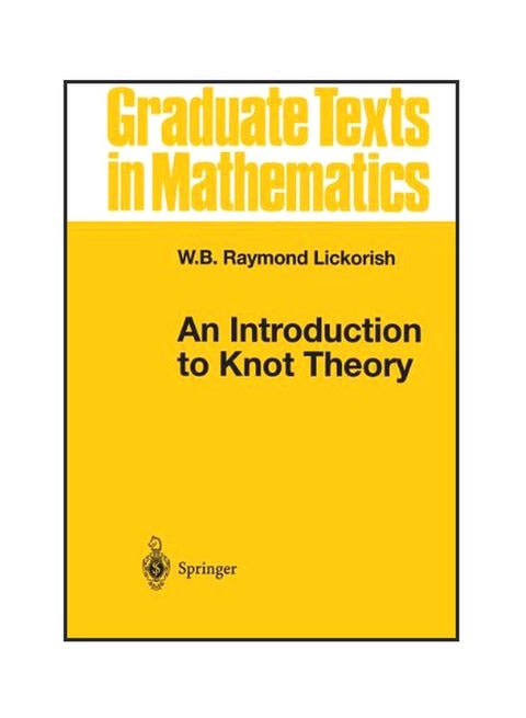 Introduction To Knot Theory: Graduate Texts In Mathematics paperback english - 12 Oct 2012