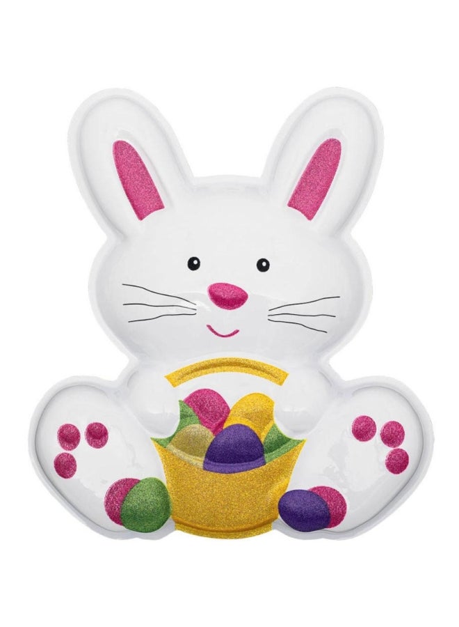 Amscan 3D Jumbo Plastic Glitter Bunny