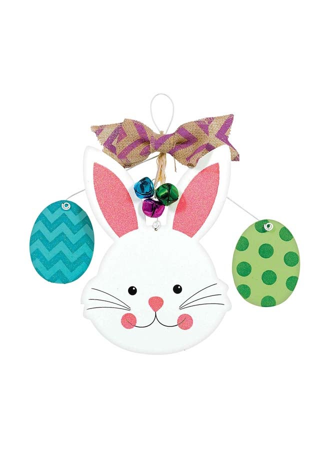 أمسكان ديكور للتعليق على شكل أرنب وبيض وأجراس