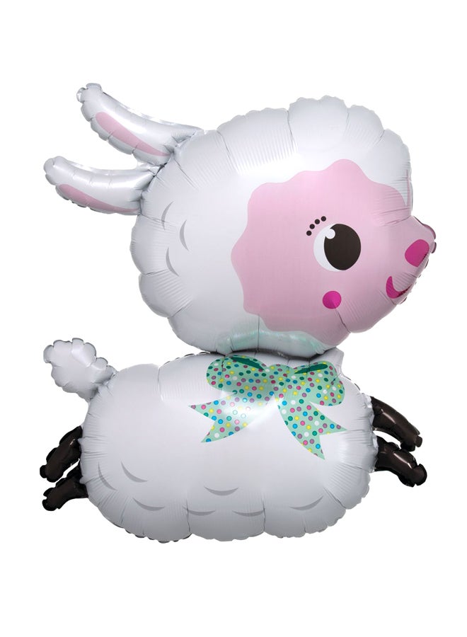 أناجرام بالون حفل على شكل حمل بطبعة