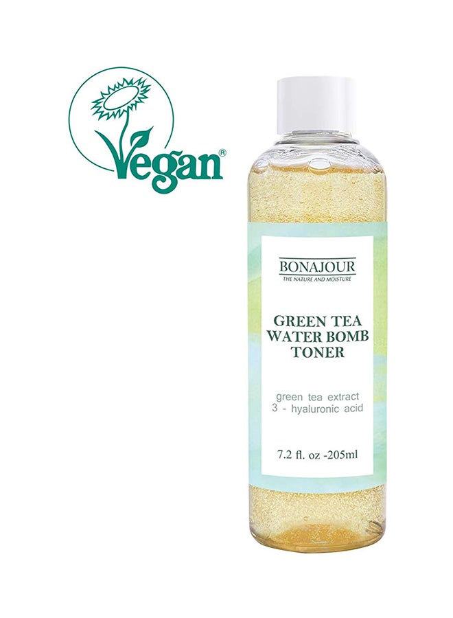 BONAJOUR - Organic Green Tea And Hyaluronic Acid Facial Toner For Dry Skin - Vegan Cosmetics, 6.9 fl. oz - Image 1