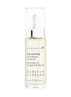 Organic Rejuvenating Anti Stress Facial Oil Restore Complexion With Certified Organic Oil Blend 30ml/1 Fl Oz