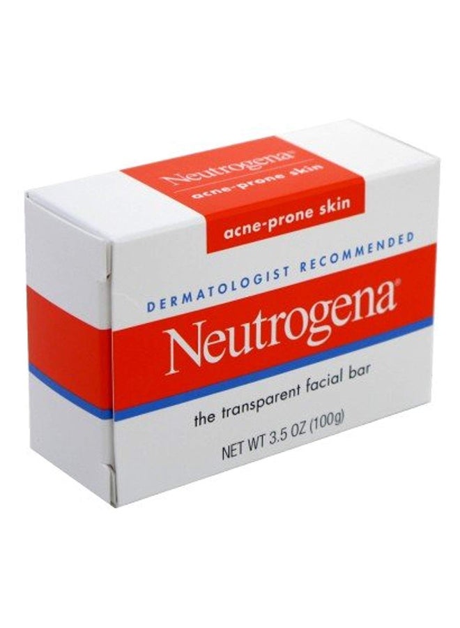 نيوتروجينا عبوة قطع صابون للوجه المعرض لظهور حب الشباب من 3 قطع، 3.5 أوقيات - Image 1