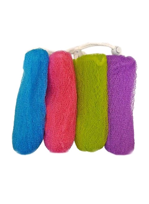 Exfoliating Mesh Soap Saver Pouch (4Pk)(Color Assorted)