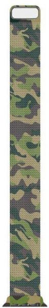 Iwatch Series 3/2 Milanese Camouflage Flowers Print Loop Band For Smart Watch 42Mm Link Bracelet Strap Magnetic