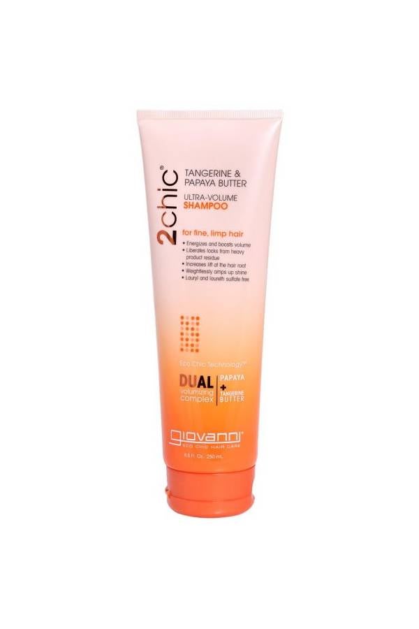 Giovanni 2Chic Ultra Volume Shampoo With Tangerine And Papaya Butter  - Image 1