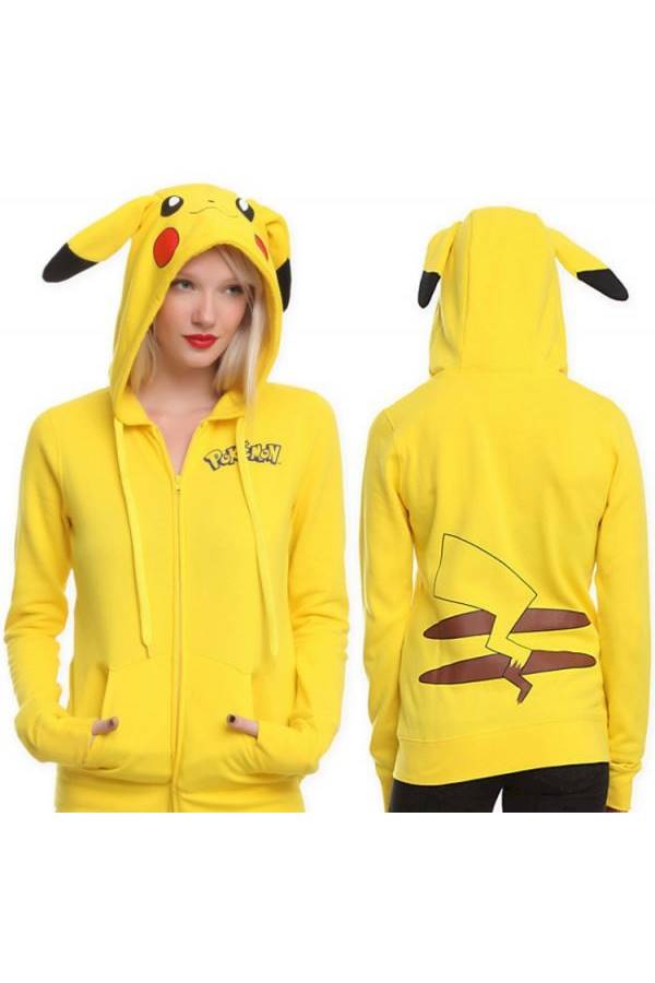 Sweatshirt Pikachu Hoodies - Image 4