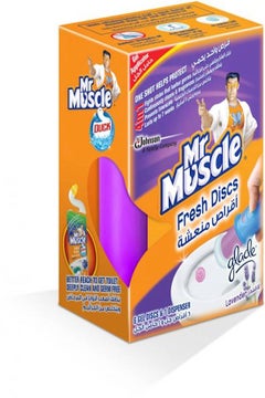 Toilet Fresh Discs With Lavender, 38 gm