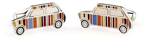 Generic - Metal Car Designed Cufflinks - Image 1