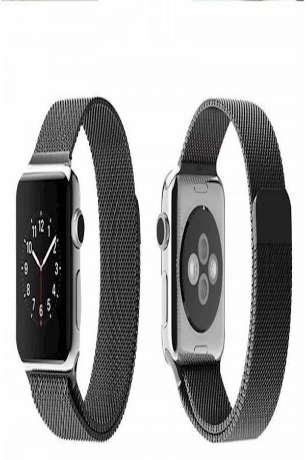 Generic - Milanese Loop Watch Band For Apple Black - Image 1